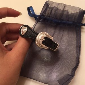 Belt bracelet with hearts